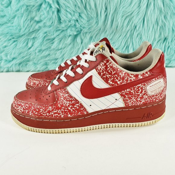 Nike | Shoes | Nike Air Force Af1 Varsity Red Sneakers | Poshmark
